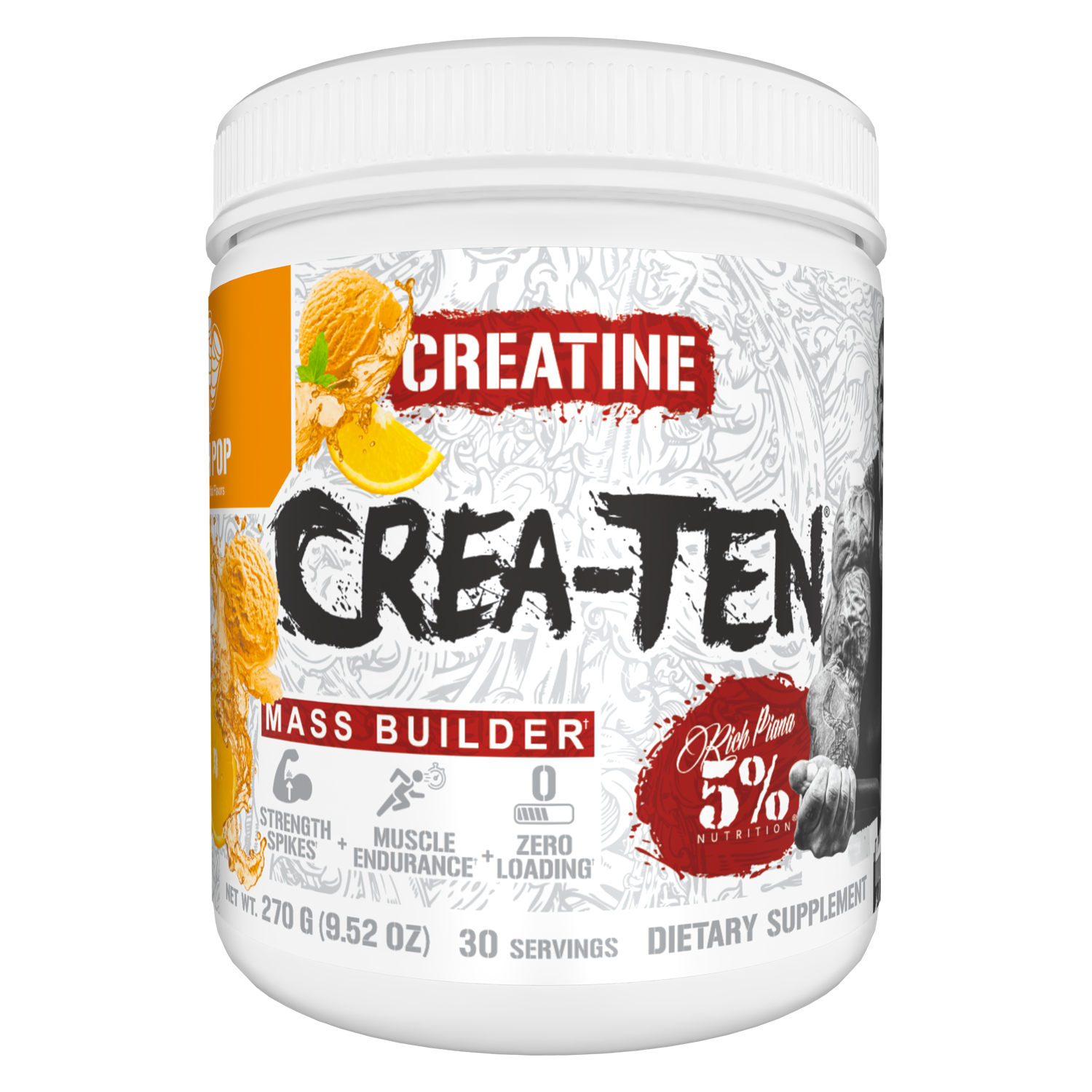 Crea-TEN 10-in-1 Creatine - 5% Nutrition