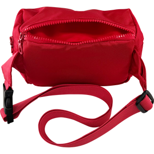 5% Red Crossbody Bag