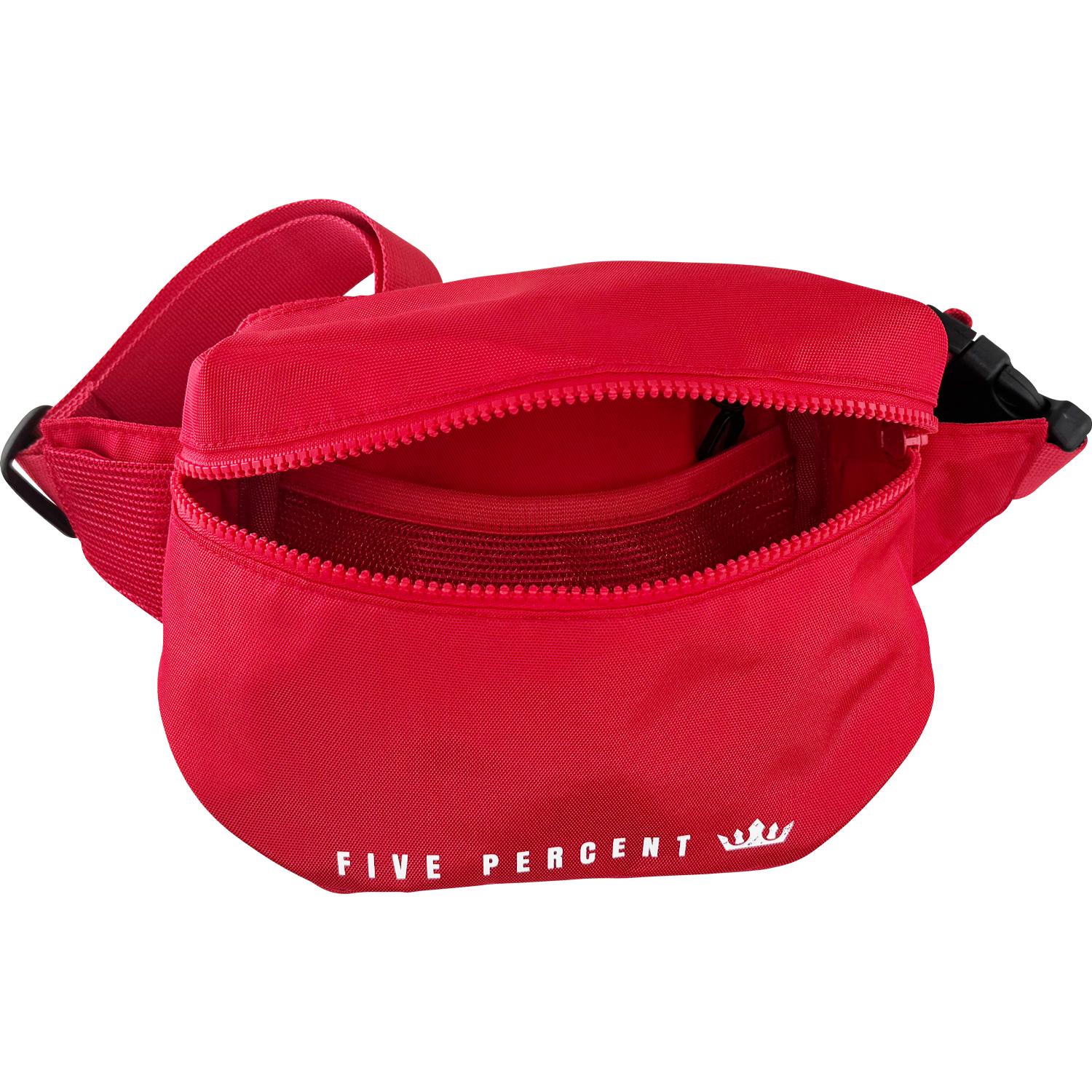 5% Red Crossbody Bag