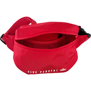 5% Red Crossbody Bag