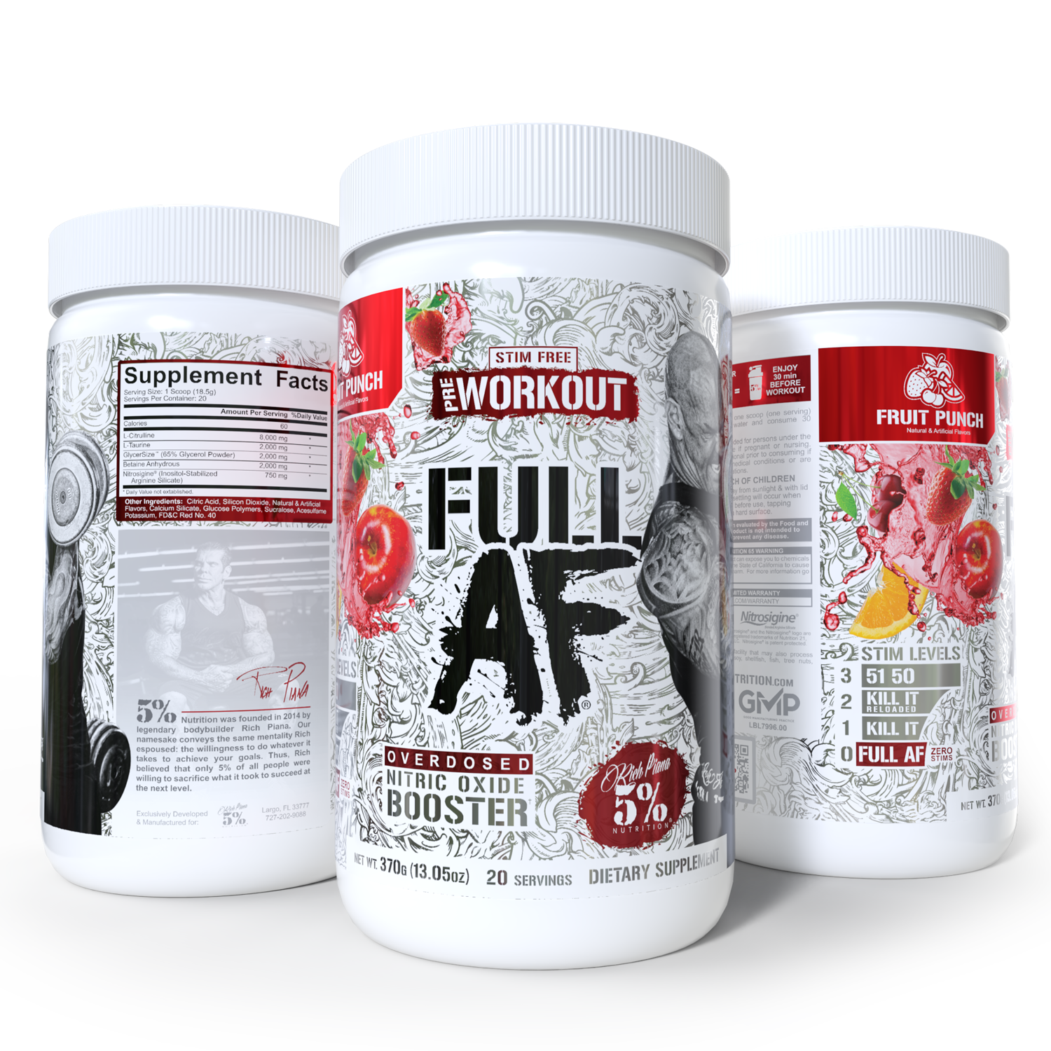 Full AF Stim-Free Pre-Workout