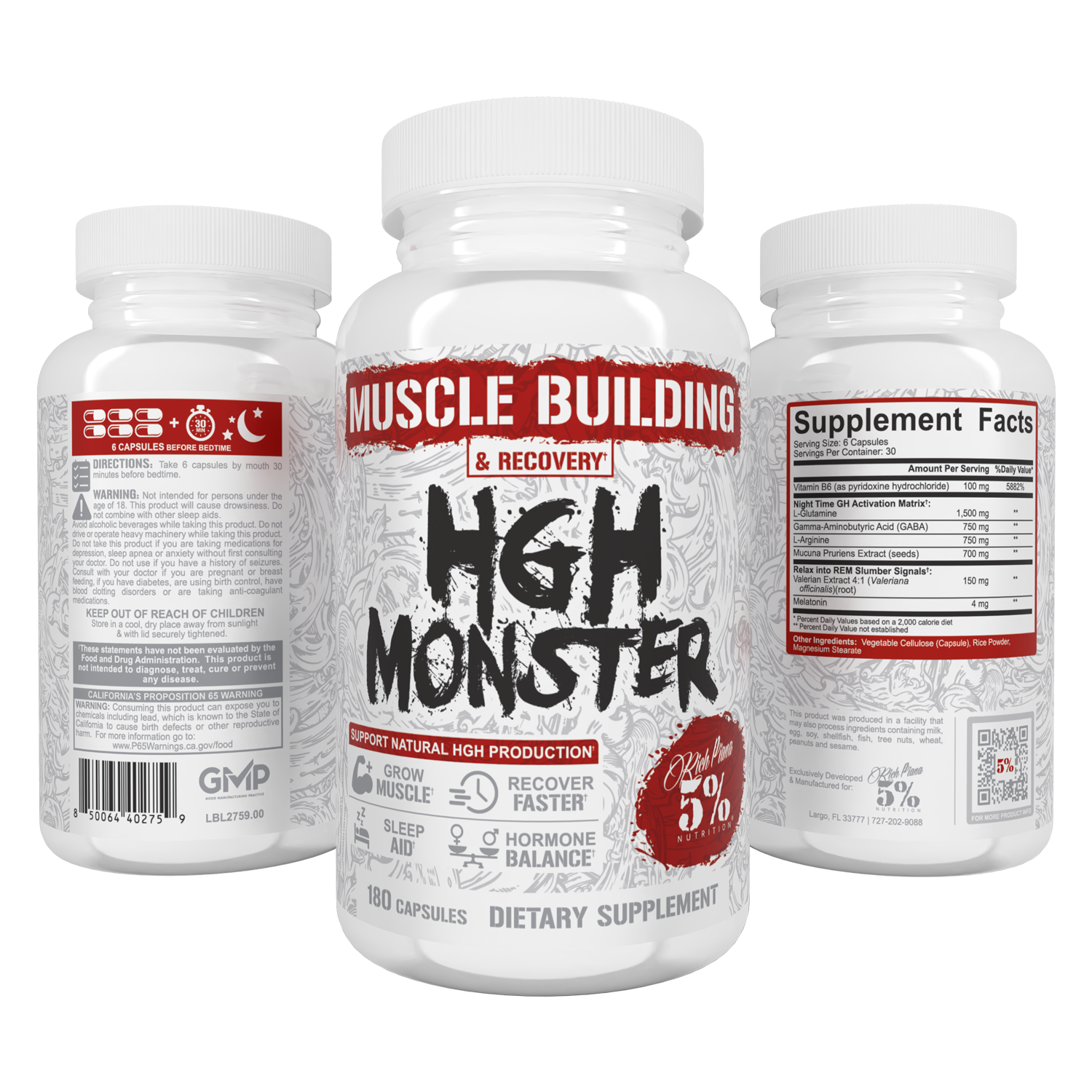 HGH Monster - 5% Nutrition