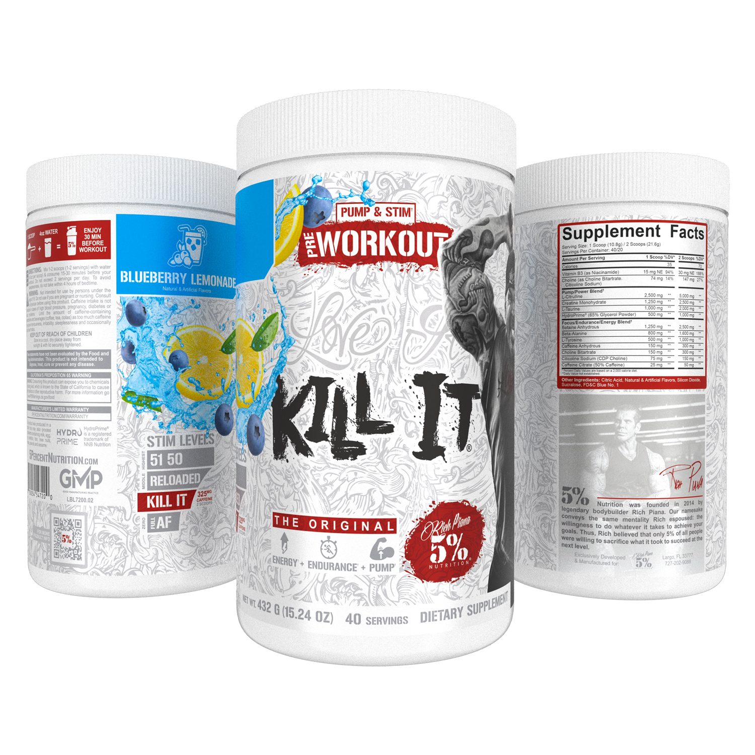 Kill It Pre-Workout - 5% Nutrition