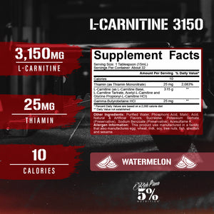 Liquid L-Carnitine 3150 - 5% Nutrition