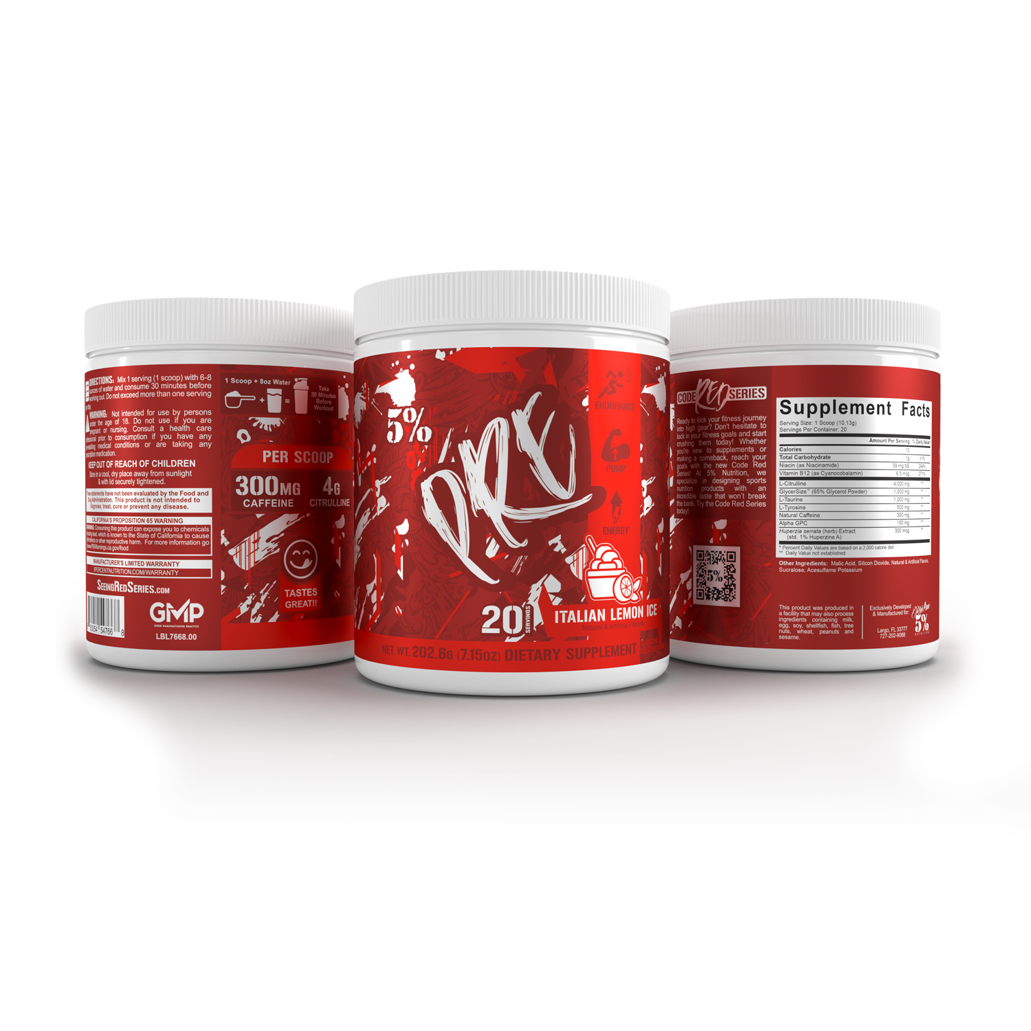 Code Red Pre-Workout