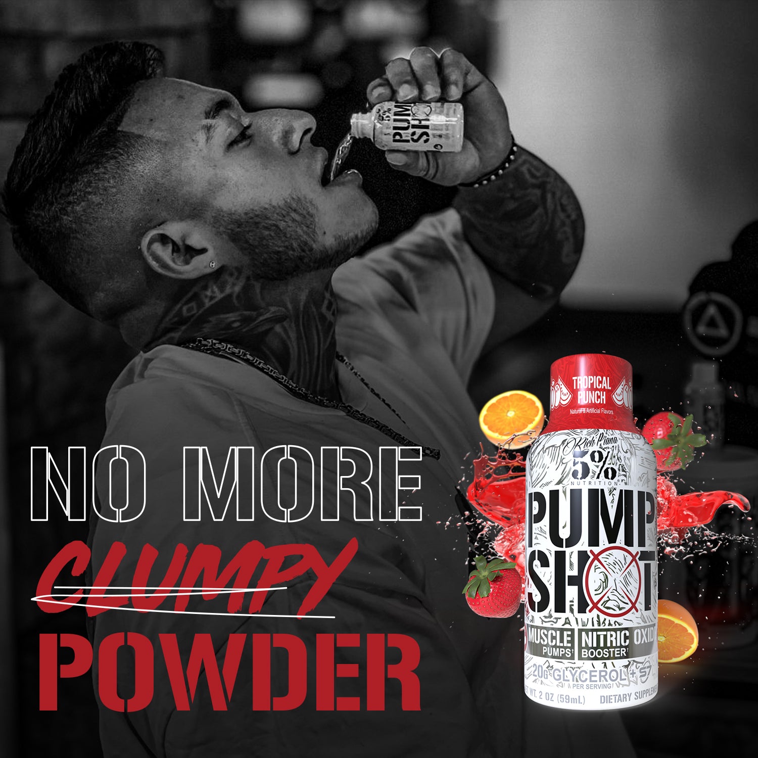Pump Shot Nitric Oxide Booster (12 Pack)