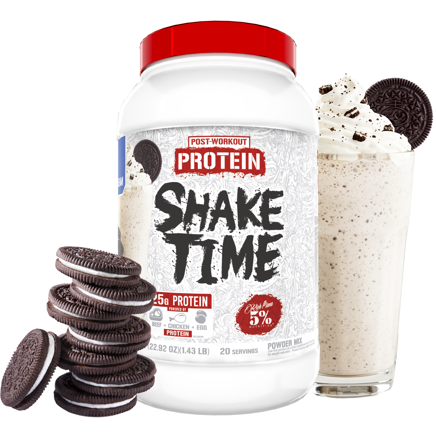 Shake Time Real Food Protein - 5% Nutrition