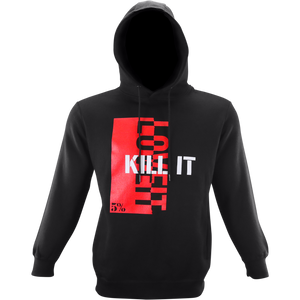 Love It, Kill It Block, Black Pullover Hoodie - 5% Nutrition