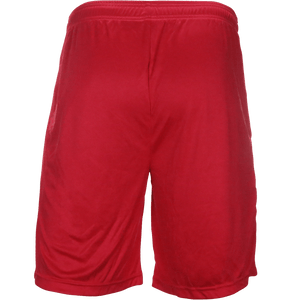 5% Red Shorts with Black Lettering - 5% Nutrition