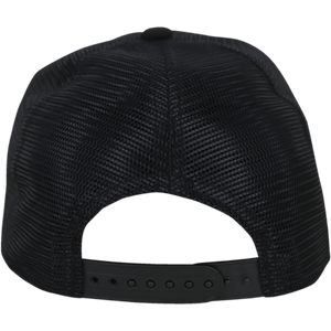 5% Trucker Hat, Black Hat with Red Lettering - 5% Nutrition