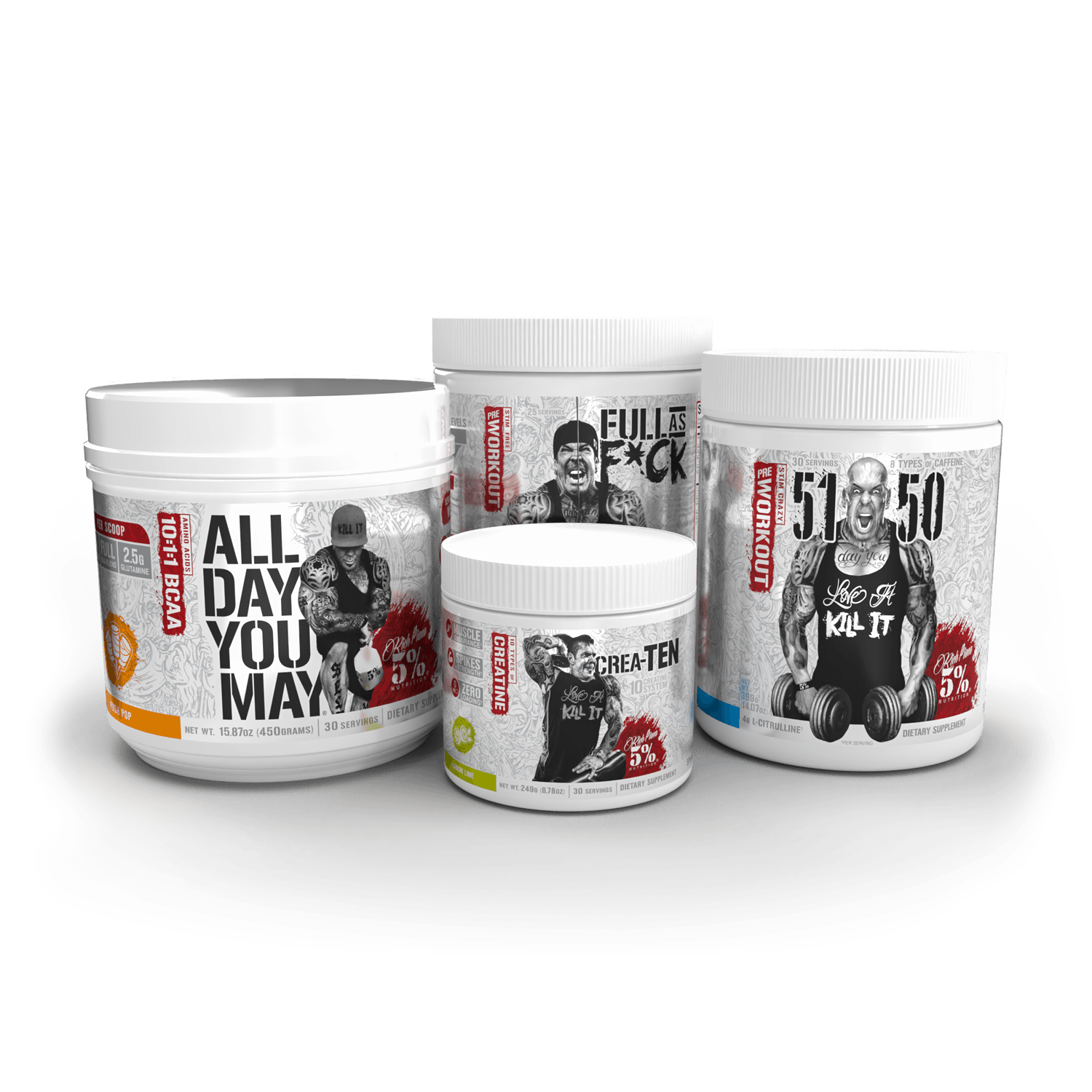 Hardcore Pre-Workout Stack - 5% Nutrition
