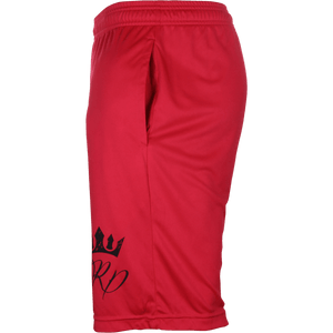 RP Crown Red Shorts with Black Lettering - 5% Nutrition
